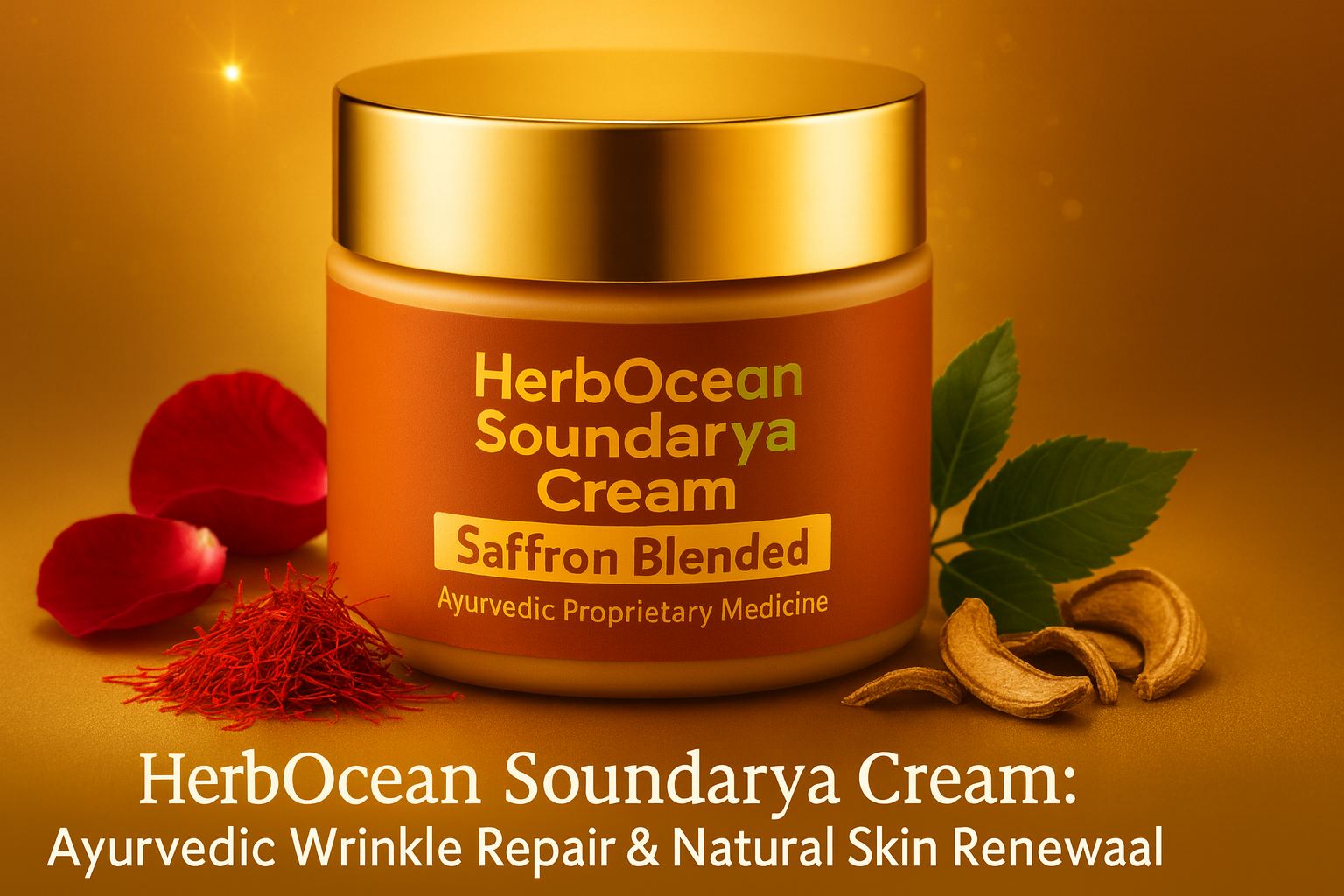 The Ayurvedic Dosha Approach: How HerbOcean Soundarya Cream Balances Vata, Pitta, and Kapha Skin Types